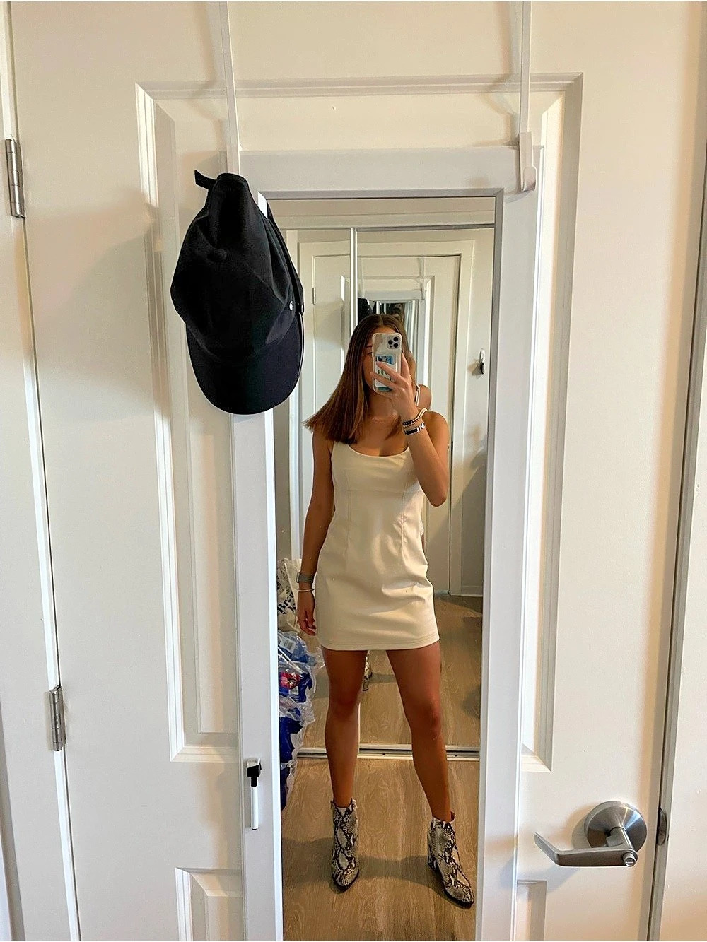 Cream Mini Dress Like New